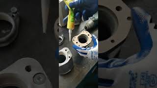 Installation of silencer ducts at blower outlets.#sidechannelblower  #ringblower #vacuumpumps