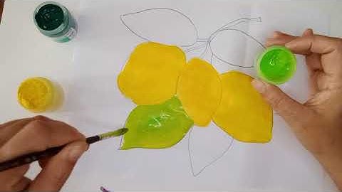 analogous colours simple painting