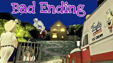 Ice Scream 3 - Bad Ending Scene | by Keplerians Horror Games