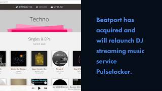 Beatport Acquires DJ Music Streaming Service Pulselocker