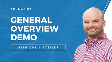 Acumatica Demo Overview