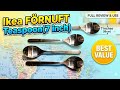 Ikea FÖRNUFT Teaspoon stainless steel 14cm (7 inch) #indiaunboxed