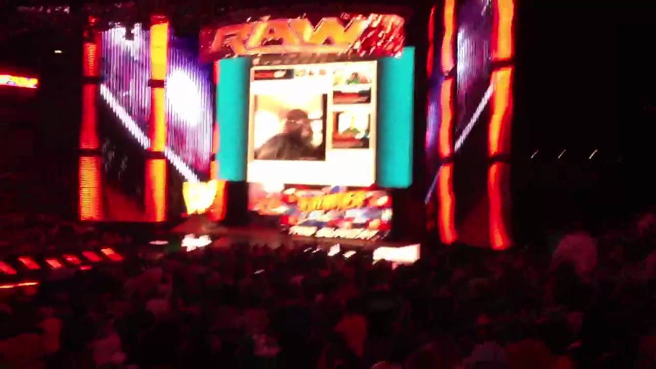 WWE Raw Live In Dallas, Tx. YouTube