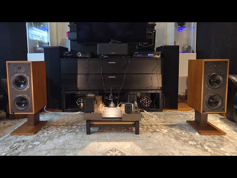 Eico HF20 Tubes Monoblocks, B&W DM14 and Formation Audio Streamer.