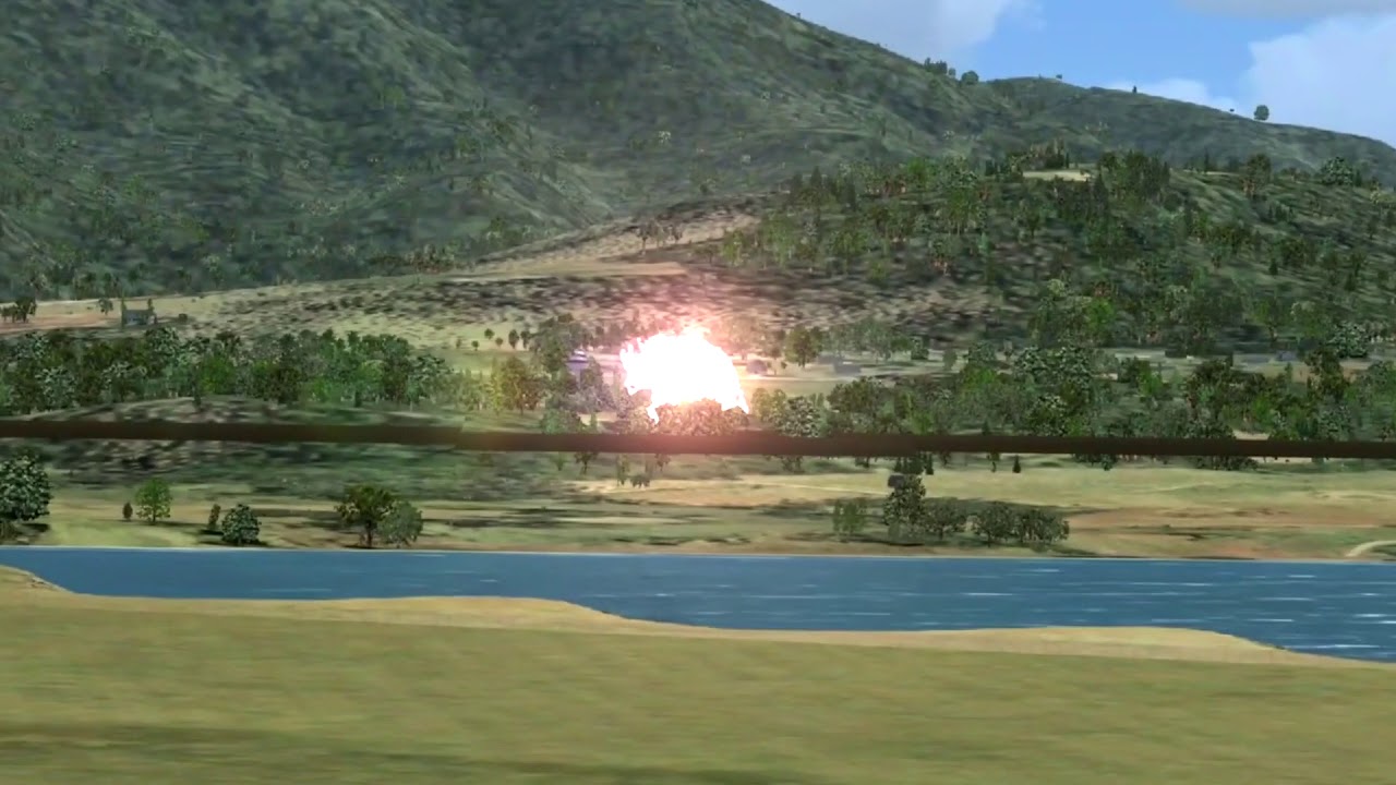 Первая авиакатастрофа. Батуми. Сваливание на втором круге A319 FSX