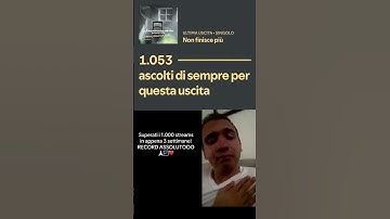 Thumbnail of Non finisce più supera i 1.000 streams su Spotify in 3 settimane!☀️🤗🌌 #estate #musica #2025