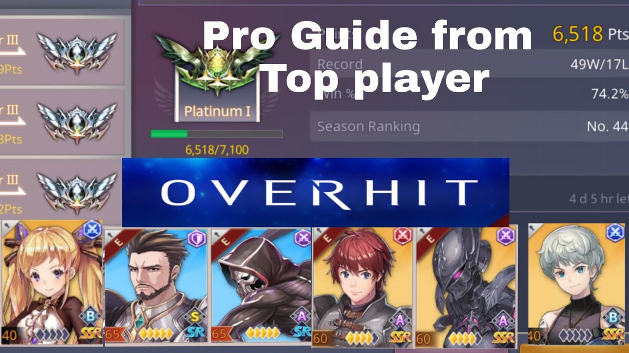 Overhit Global. 100% F2P Pro guide