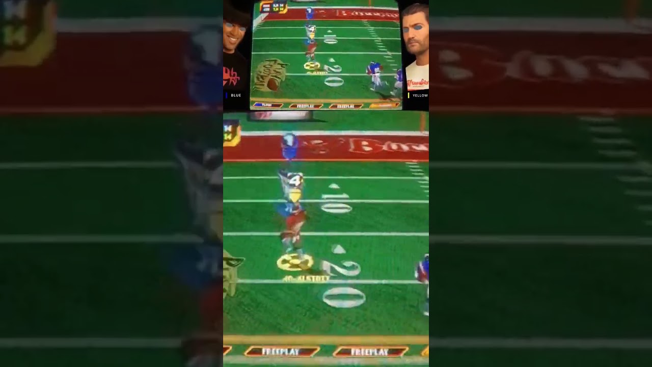 Alstott gets pummeled! 