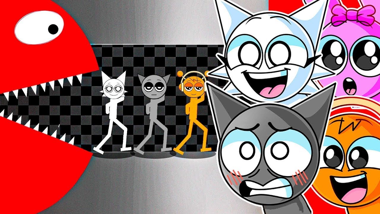 Sprunkis Survive GIANT WORM