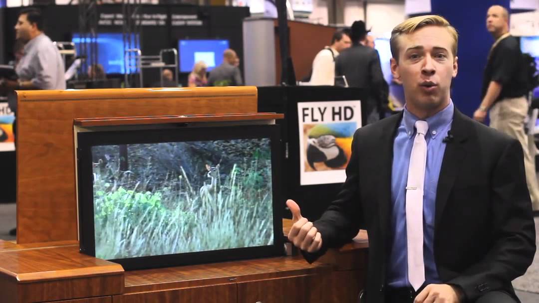 Unikalny system mocowania monitorów - Fly Display Systems - DRABPOL