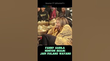 KETIKA FANNY SABILA NONTON SUAMINYA MAIN WAYANG #yogaswarasunandar