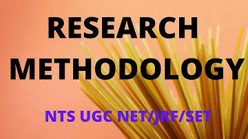 Research Methodology: As per Latest NTA UGC NET Paper 1 Syllabus (Part 2)| #sasthieducationalacademy