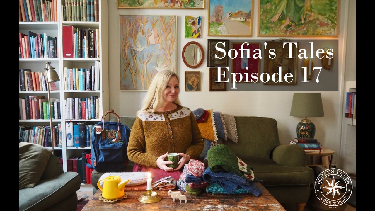 Sofia's Tales Podcast Episode 17 - Coming Home and embroidery on knits