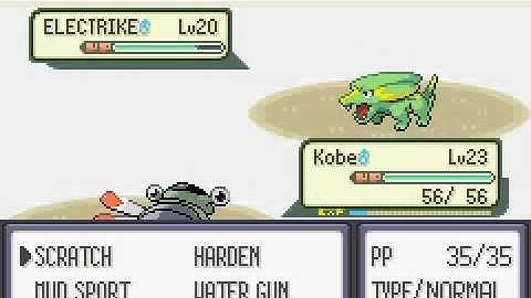 OMG Pokemon Emerald with Bugs Only (Wattson)