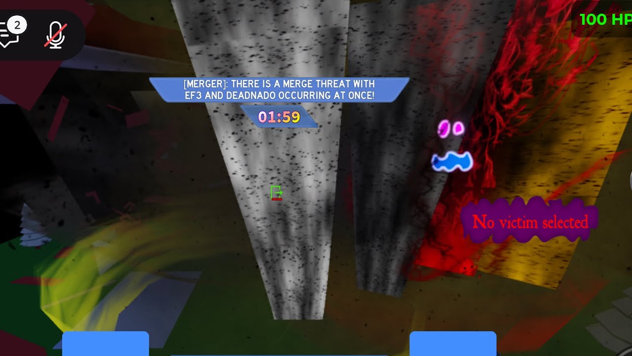 my 1st sixnado merge on super epic land (tornado alley ultimate)