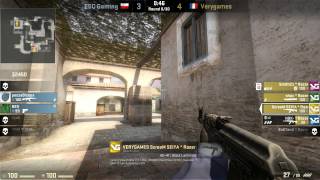 CS:GO ESC Gaming V VeryGames Mirage SLTV StarSeries VII