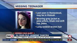 15-Year-Old girl reported missing in Miami-Dade County
