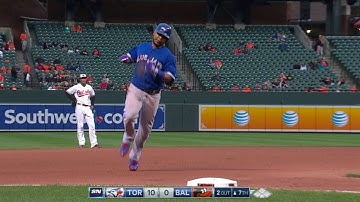 TOR@BAL: Encarnacion launches two-run homer to left