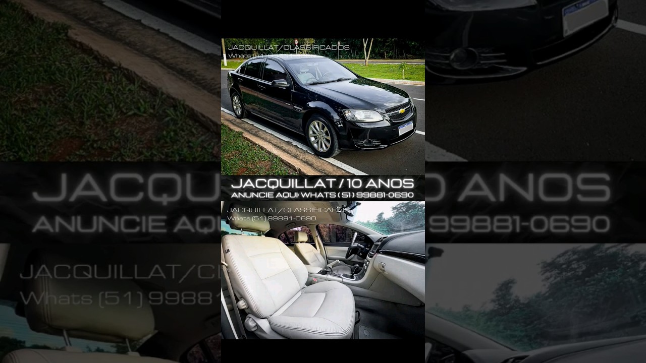 🔥 À VENDA Chevrolet Ômega CD Fittipaldi 3.6 V6 2011 (Jacquillat/Classifi) 📱 (67) 99635-1437 c Carlos