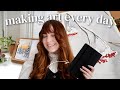 PAINTING EVERY DAY FOR A WEEK ✨ Artist Vlog