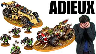 GAMES WORKSHOP MOVES MINIATURES UNDER 10 YEARS OLD TO LEGENDS TERRIBLE FOR WARHAMMER 40K