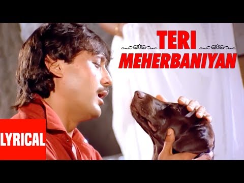 Teri Meherbaniyan Title Track Lyrical Video | Jackie Shroff, Poonam Dhillon