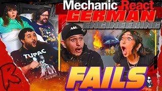 Mechanic Reacts to German Engineering Fails - @realmechanicstuff | RENEGADES REACT