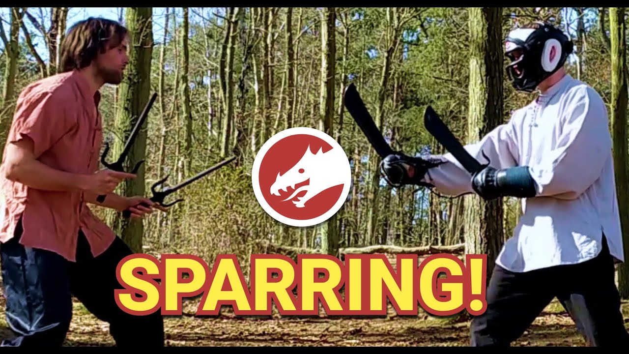 Sai vs Butterfly Knives - SPARRING!