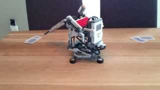 Mindstorm Nxt2.0 (Mode Poker) Distributeur de cartes (Card Dealer)
