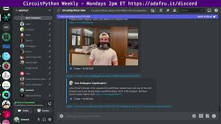 CircuitPython Weekly Meeting for December 13th, 2021 #adafruit