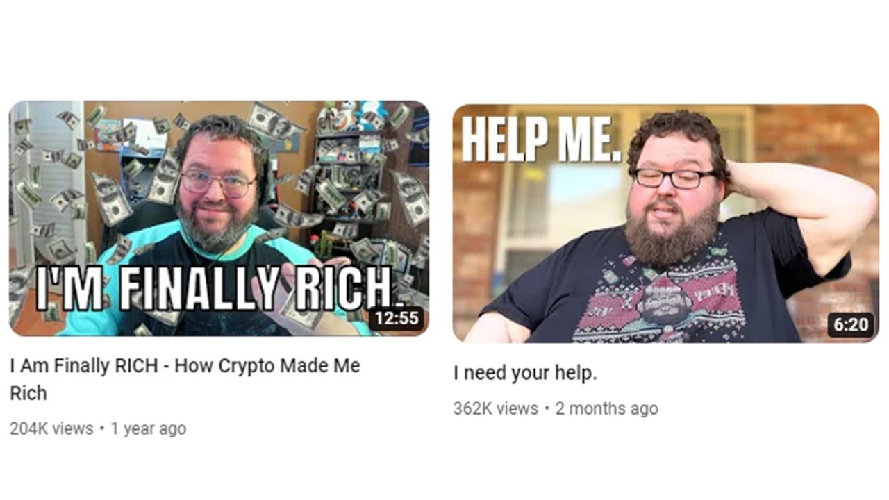 YouTuber Loses All His Money In Seconds