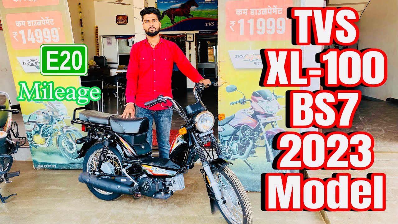 2023-new-tvs-xl-100-e20-bs7-heavy-duty-itouch-start-review-on-road
