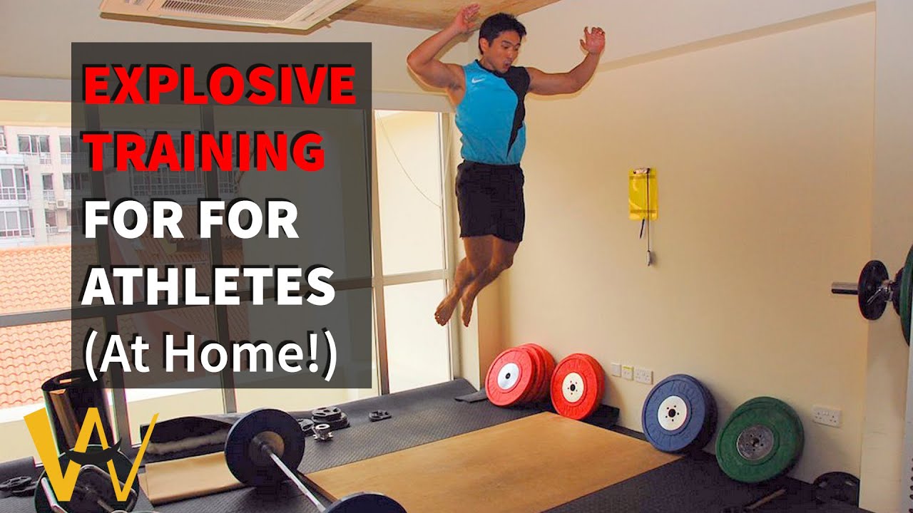 How to Train For Explosive Speed At Home - YouTube