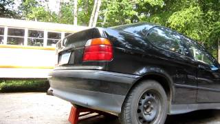 s50 swapped 318ti custom exhaust