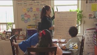 A Mother Begins Home Schooling When Her Child's Homework Load Becomes Too Much