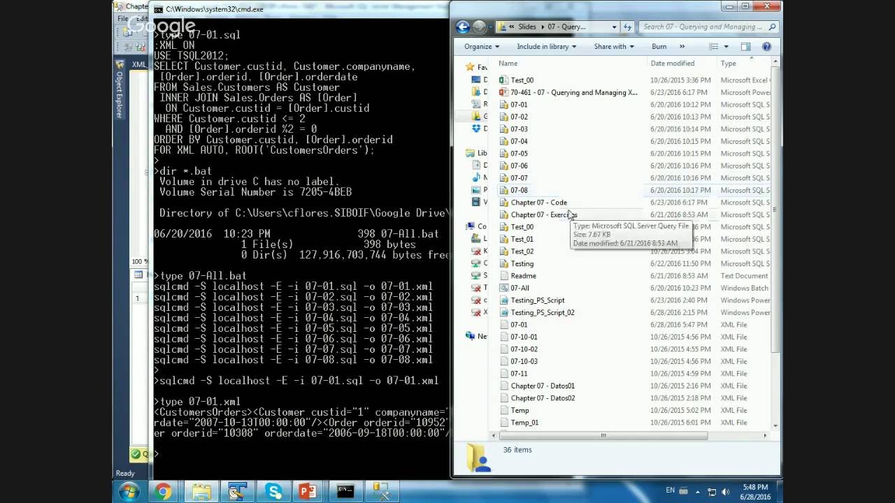 Querying Microsoft SQL Server 2012 - Encuentro 04 - UNAN 2016.06.28 ...