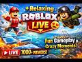✨ Relaxing Roblox Live 🔥 Fun Gameplay &amp; Crazy Moments You’ll Love! DAY 9