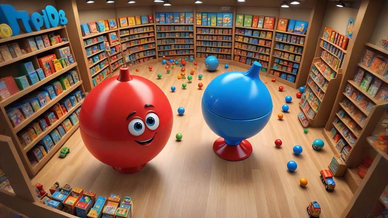 Seven Spinning Tops Count in Twos | Fun Math Song for Kids | Skip Counting Rhyme for Toddlers