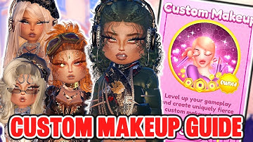 How to make *CUSTOM MAKEUP* Faces like a Top Model (2025)