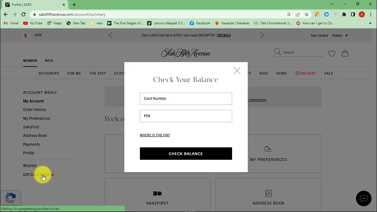 How do I check my Gift Card balance? – Avenue