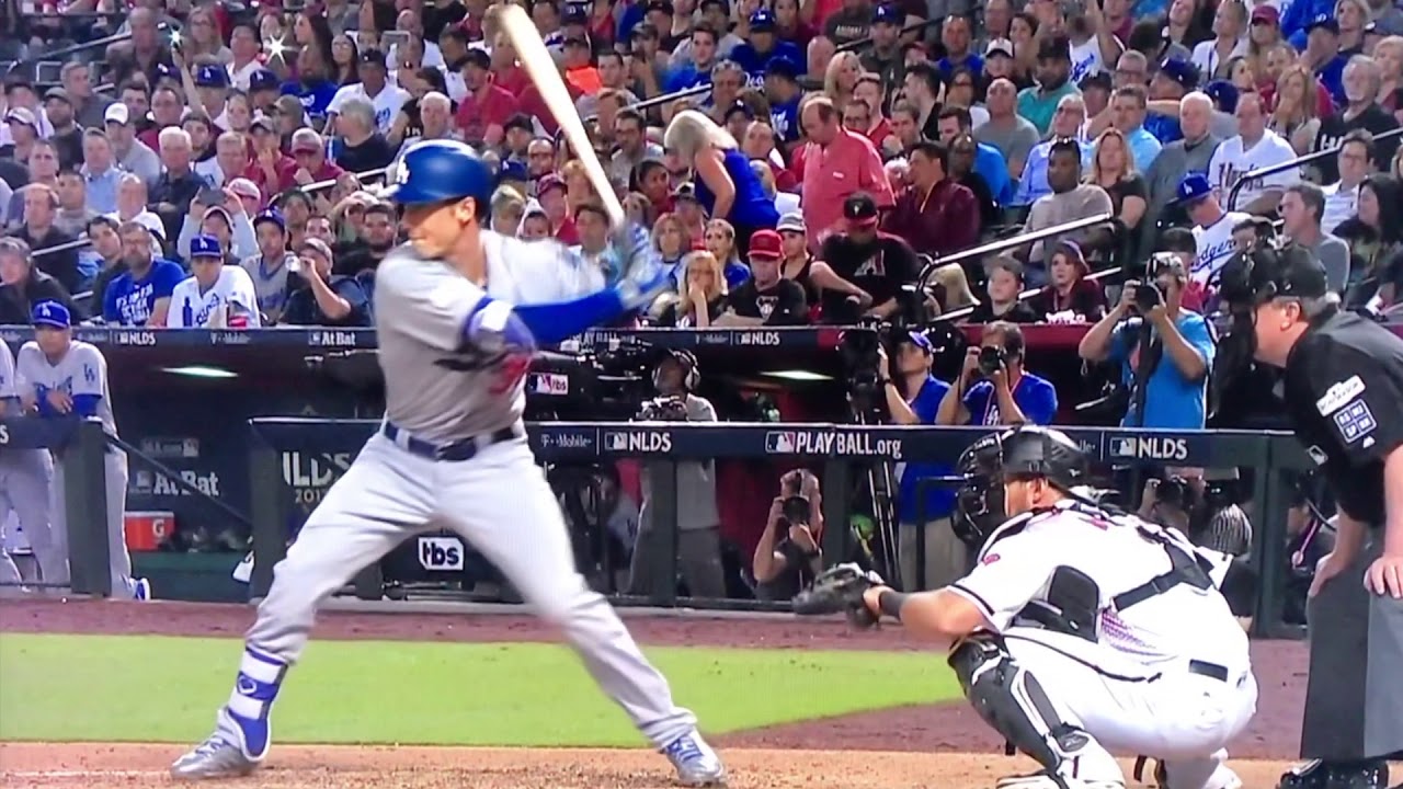 Cody Bellinger Oppo Home Run Slow Motion YouTube