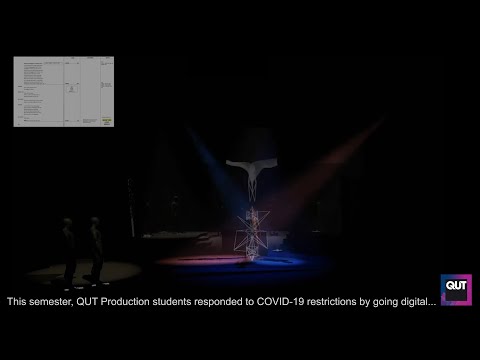 QUT Bachelor of Fine Arts (Technical Production) - Virtual Theatre Production project