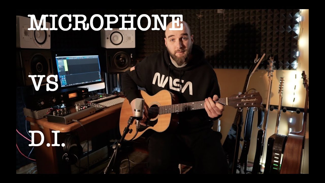 Mic vs DI (Acoustic Guitar) Sound Samples YouTube