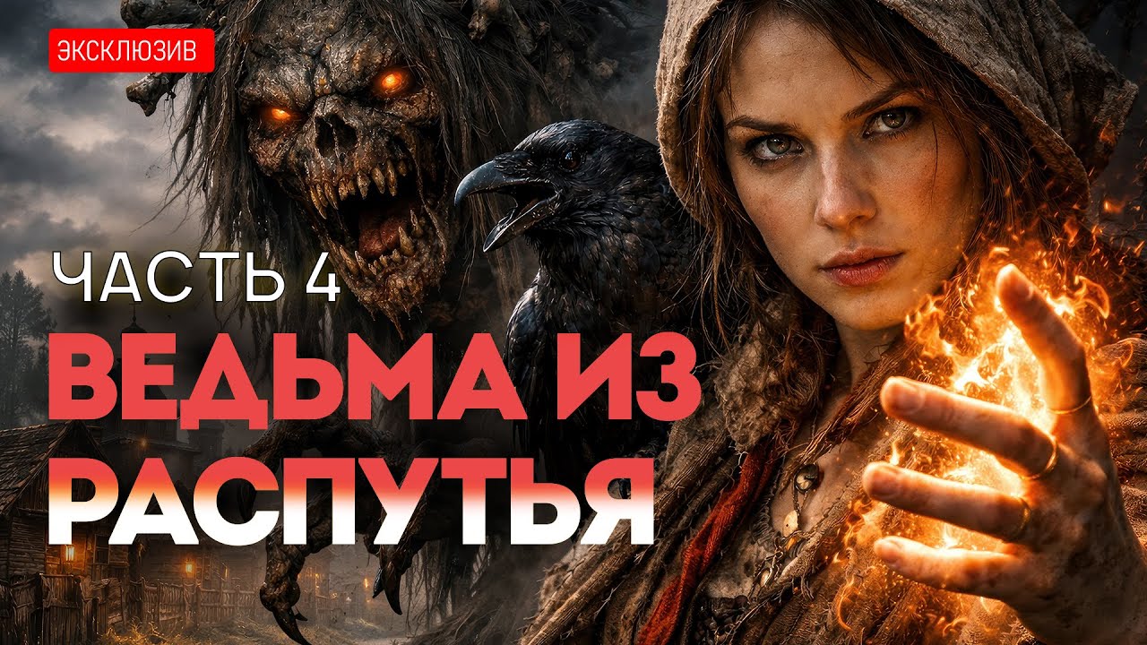 ВЕДЬМА ИЗ РАСПУТЬЯ - ФИНАЛ - Русский Фольклор, Фэнтези, Деревенская История