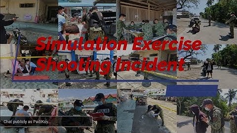 Shooting Incident Simulation Exercise