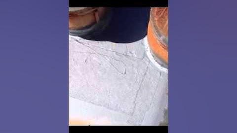 Rust Grip pipe on tank mesh repair