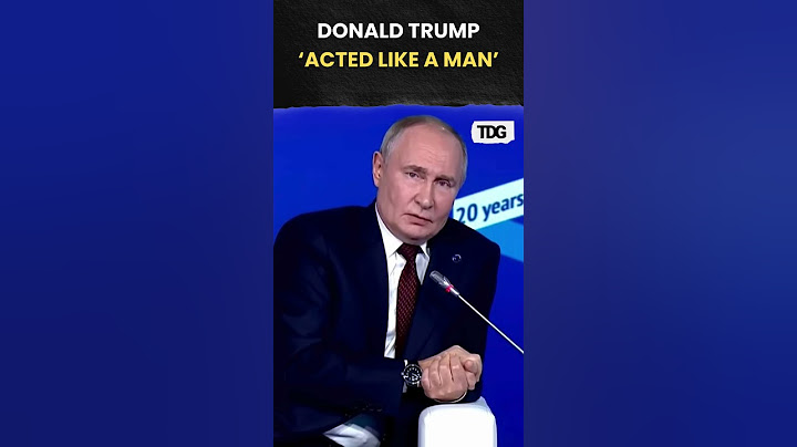 #watch | Trump ‘Acted Like a Man,’ Says Putin Following U.S. Election Victory #shorts #trending