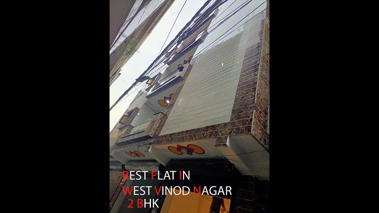 FLAT IN WEST VINOD NAGAR 2 BHK 65 GAJ DELHI YouTube