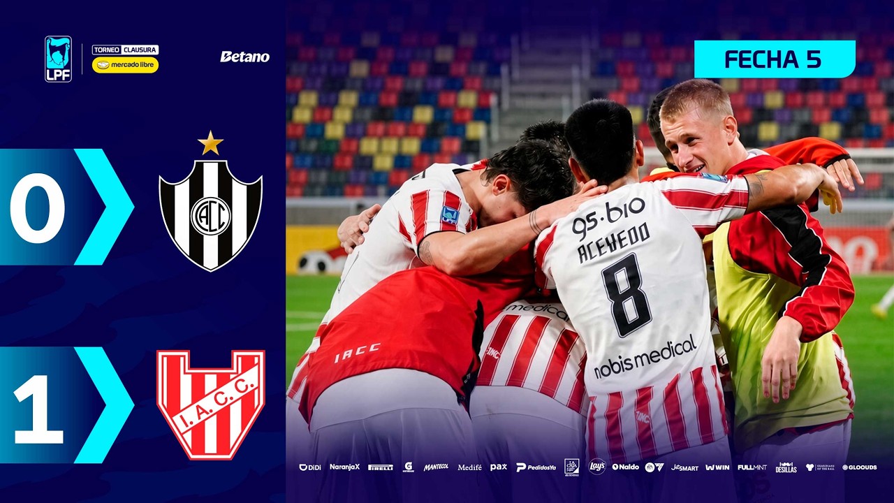 CENTRAL CÓRDOBA 0 - 1 INSTITUTO | Resumen del partido | #TorneoMercadoLibre Clausura 2026 🏆