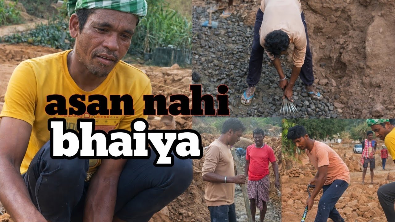 Gaon me pul banana itna mushkil? 😳 | Real Village Hard Work”